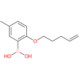 [5-methyl-2-(pent-4-en-1-yloxy)phenyl]boronic acid