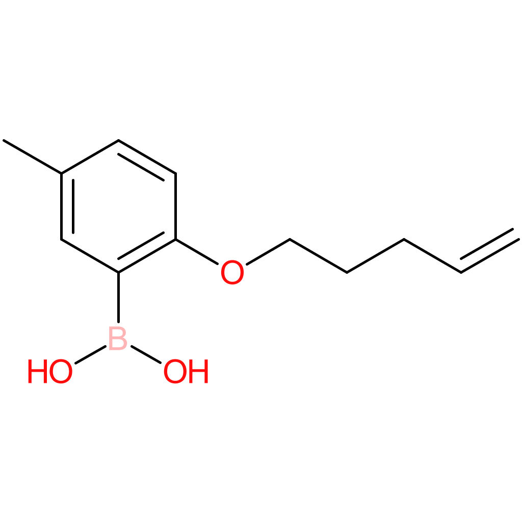 [5-methyl-2-(pent-4-en-1-yloxy)phenyl]boronic acid