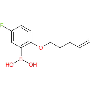 [5-fluoro-2-(pent-4-en-1-yloxy)phenyl]boronic acid