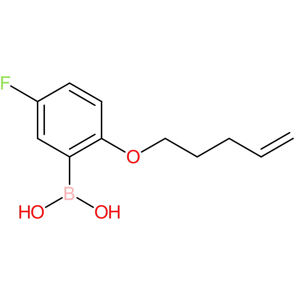 [5-fluoro-2-(pent-4-en-1-yloxy)phenyl]boronic acid