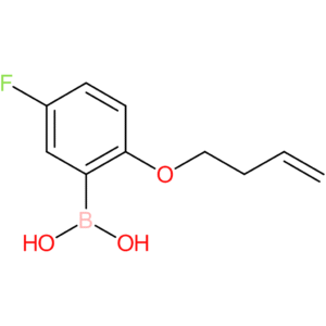 [2-(but-3-en-1-yloxy)-5-fluorophenyl]boronic acid