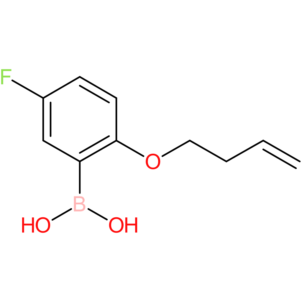[2-(but-3-en-1-yloxy)-5-fluorophenyl]boronic acid