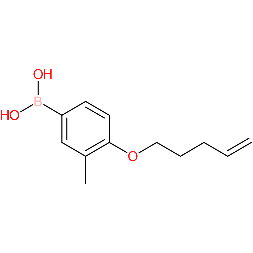 [3-methyl-4-(pent-4-en-1-yloxy)phenyl]boronic acid