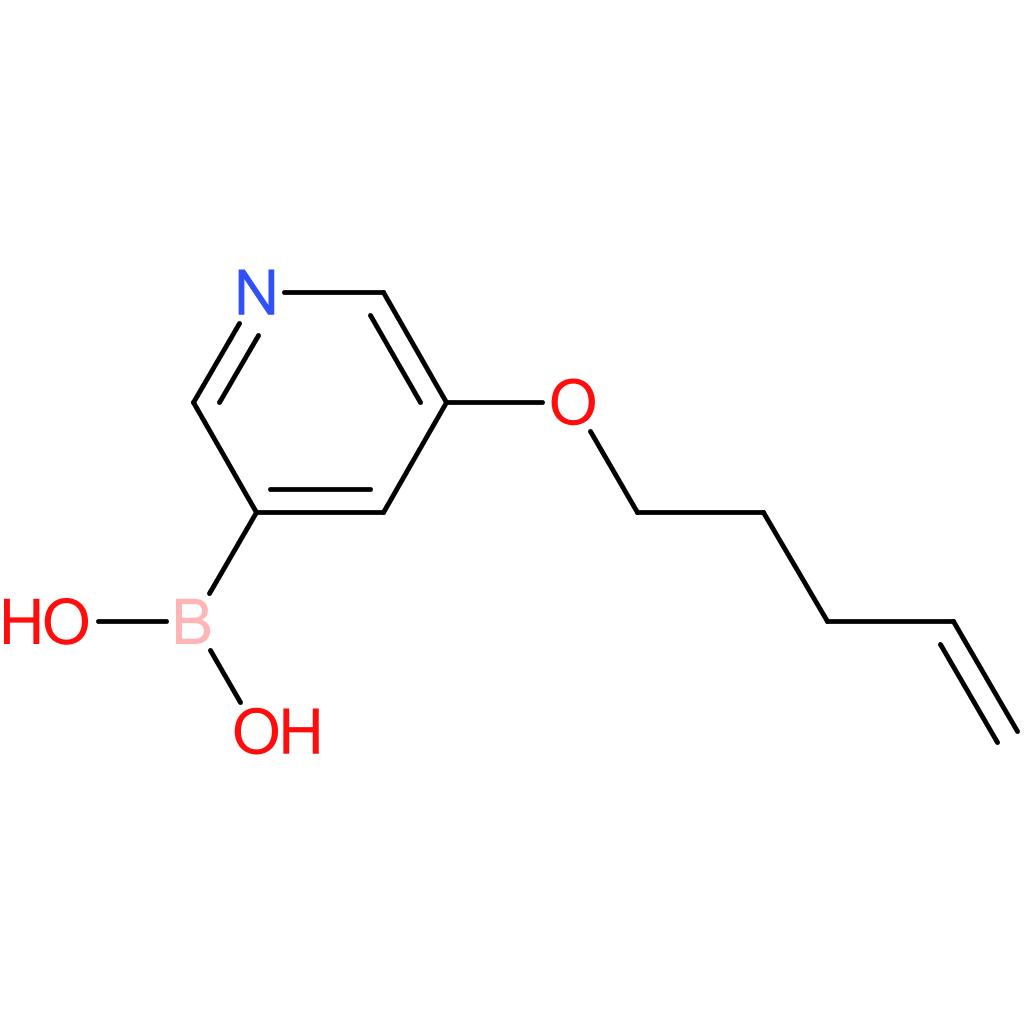 [5-(pent-4-en-1-yloxy)pyridin-3-yl]boronic acid