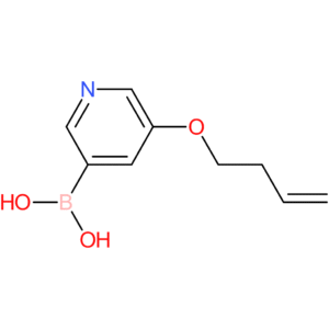 [5-(but-3-en-1-yloxy)pyridin-3-yl]boronic acid