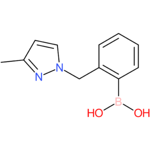 (2-[(3-methyl-1h-pyrazol-1-yl)methyl]phenyl)boronic acid