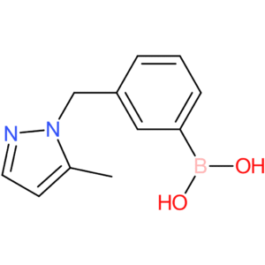 (3-[(5-methyl-1h-pyrazol-1-yl)methyl]phenyl)boronic acid
