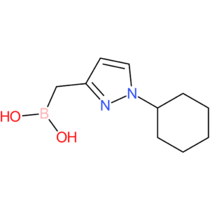 [(1-cyclohexyl-1h-pyrazol-3-yl)methyl]boronic acid