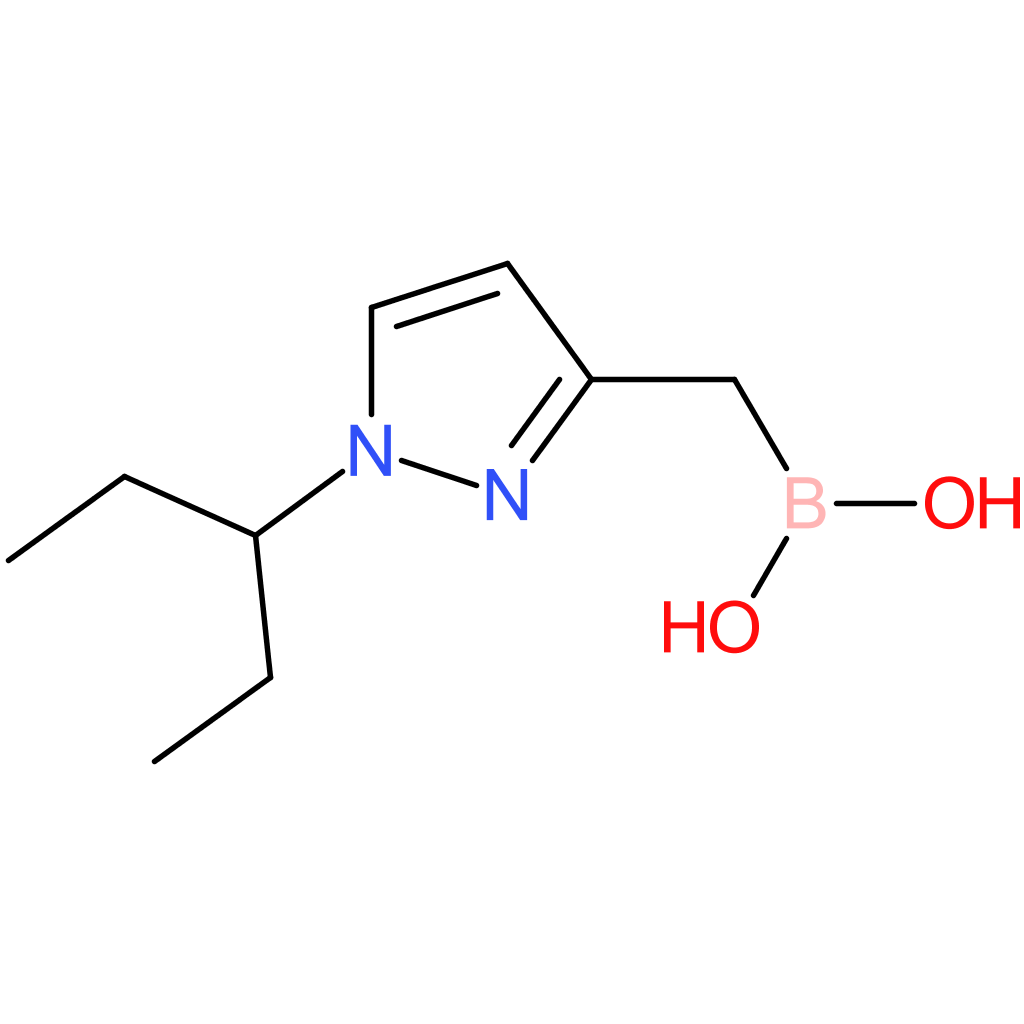 ([1-(pentan-3-yl)-1h-pyrazol-3-yl]methyl)boronic acid