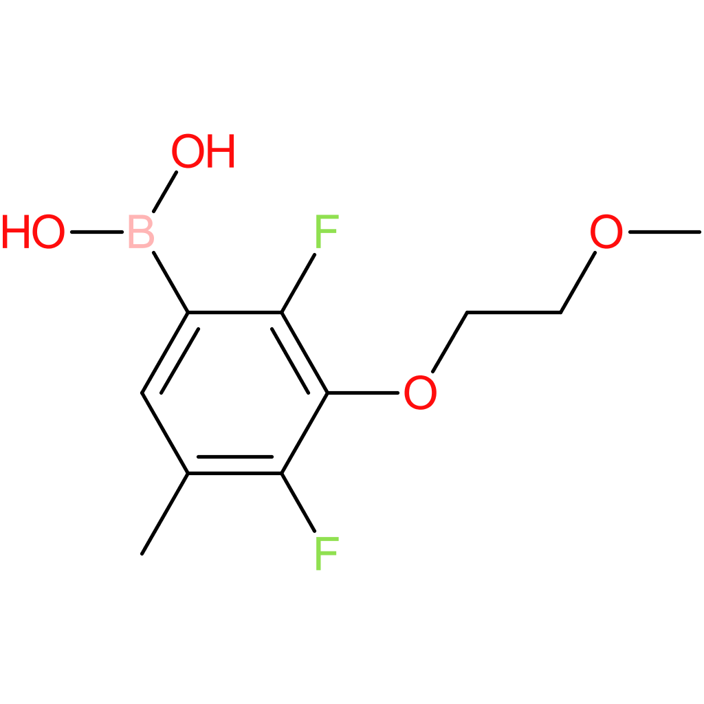 2,4-difluoro-3-(2-methoxyethoxy)-5-methylphenylboronic acid