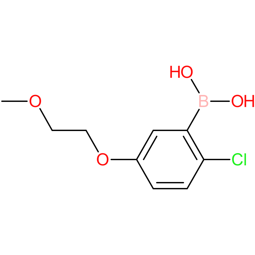 2-chloro-5-(2-methoxyethoxy)phenylboronic acid