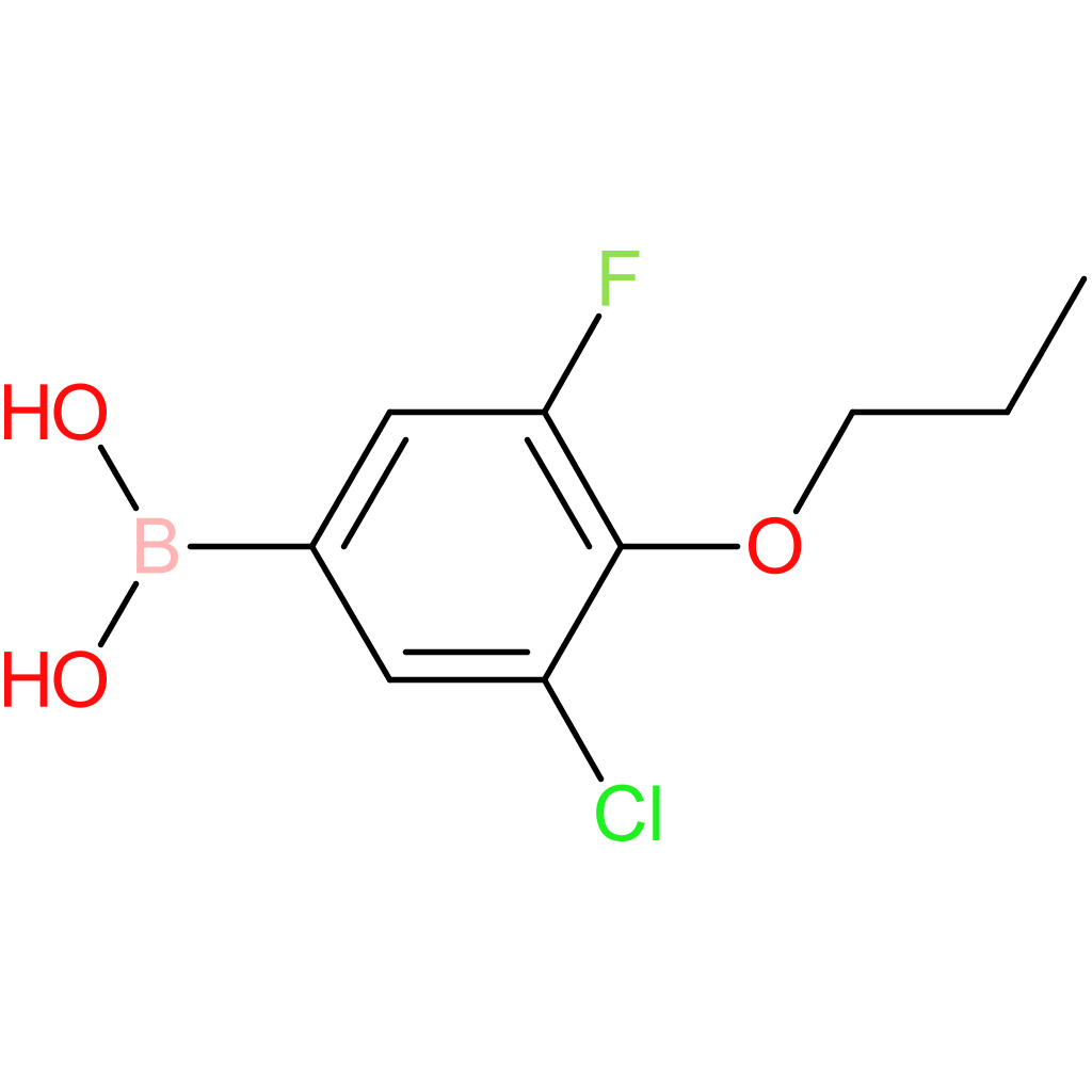 3-chloro-5-fluoro-4-propoxyphenylboronic acid