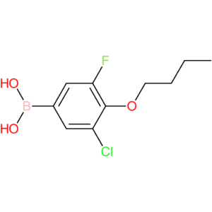 4-butoxy-3-chloro-5-fluorophenylboronic acid