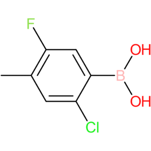 2-chloro-5-fluoro-4-methylphenylboronic acid