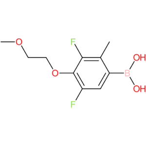 3,5-difluoro-4-(2-methoxyethoxy)-2-methylphenylboronic acid