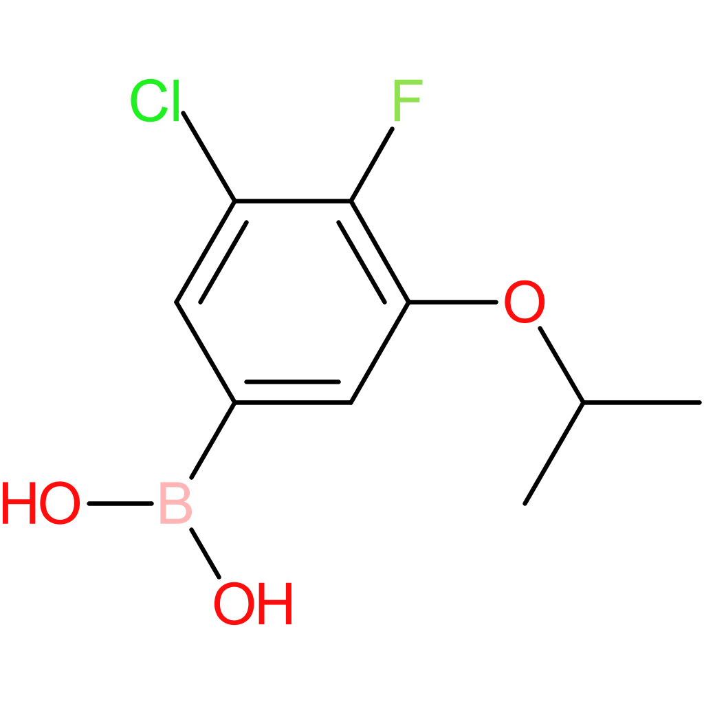 3-chloro-4-fluoro-5-isopropoxyphenylboronic acid