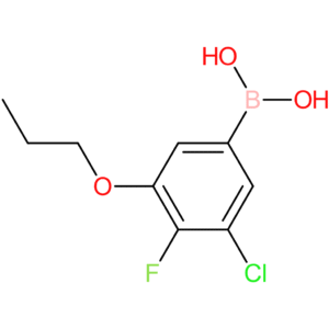 3-chloro-4-fluoro-5-propoxyphenylboronic acid