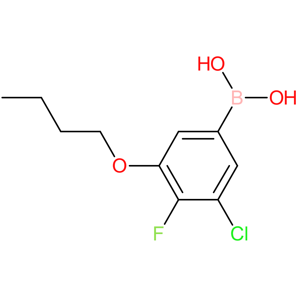 3-butoxy-5-chloro-4-fluorophenylboronic acid