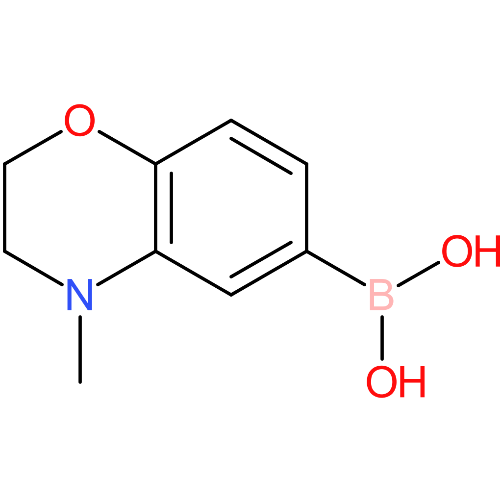 4-methyl-2,3-dihydro-1,4-benzoxazine-6-boronic acid