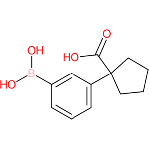 [3-(1-carboxycyclopentyl)phenyl]boronic acid