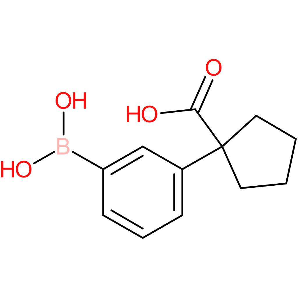 [3-(1-carboxycyclopentyl)phenyl]boronic acid