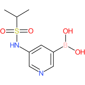 (5-(1-methylethylsulfonamido)pyridin-3-yl)boronic acid