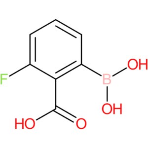2-carboxy-3-fluorophenylboronic acid