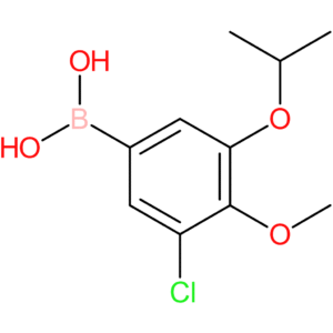 3-chloro-5-isopropoxy-4-methoxyphenylboronic acid