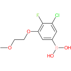 3-chloro-4-fluoro-5-(2-methoxyethoxy)phenylboronic acid