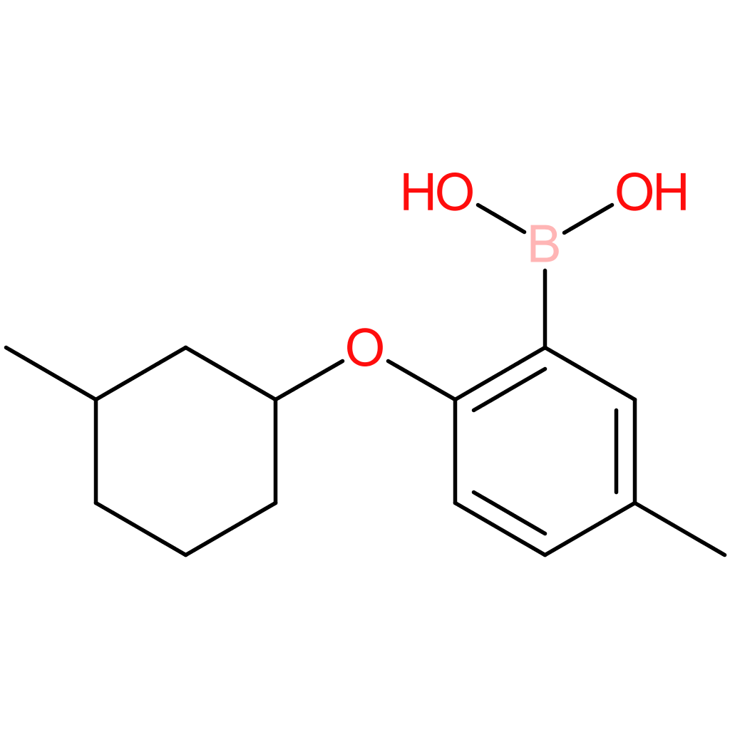 (5-methyl-2-[(3-methylcyclohexyl)oxy]phenyl)boronic acid