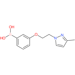 (3-[2-(3-methyl-1h-pyrazol-1-yl)ethoxy]phenyl)boronic acid