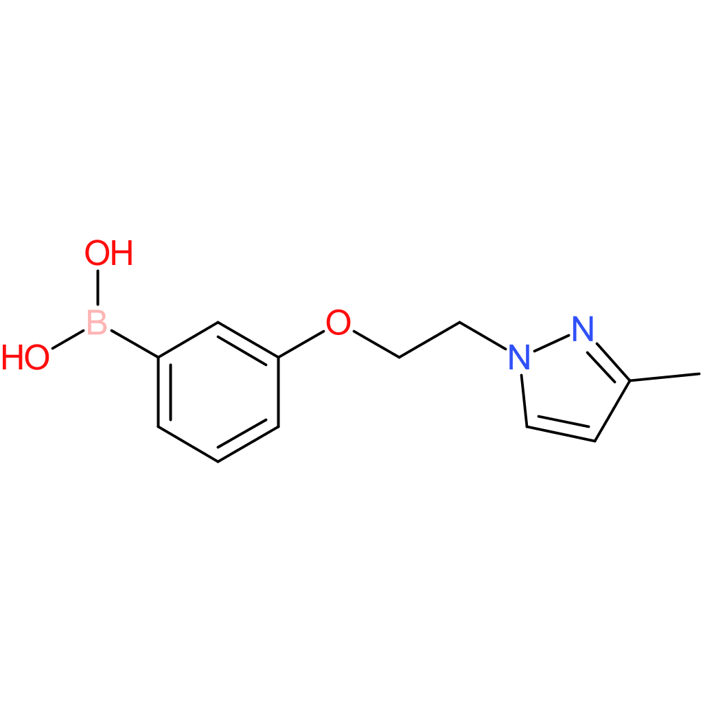 (3-[2-(3-methyl-1h-pyrazol-1-yl)ethoxy]phenyl)boronic acid