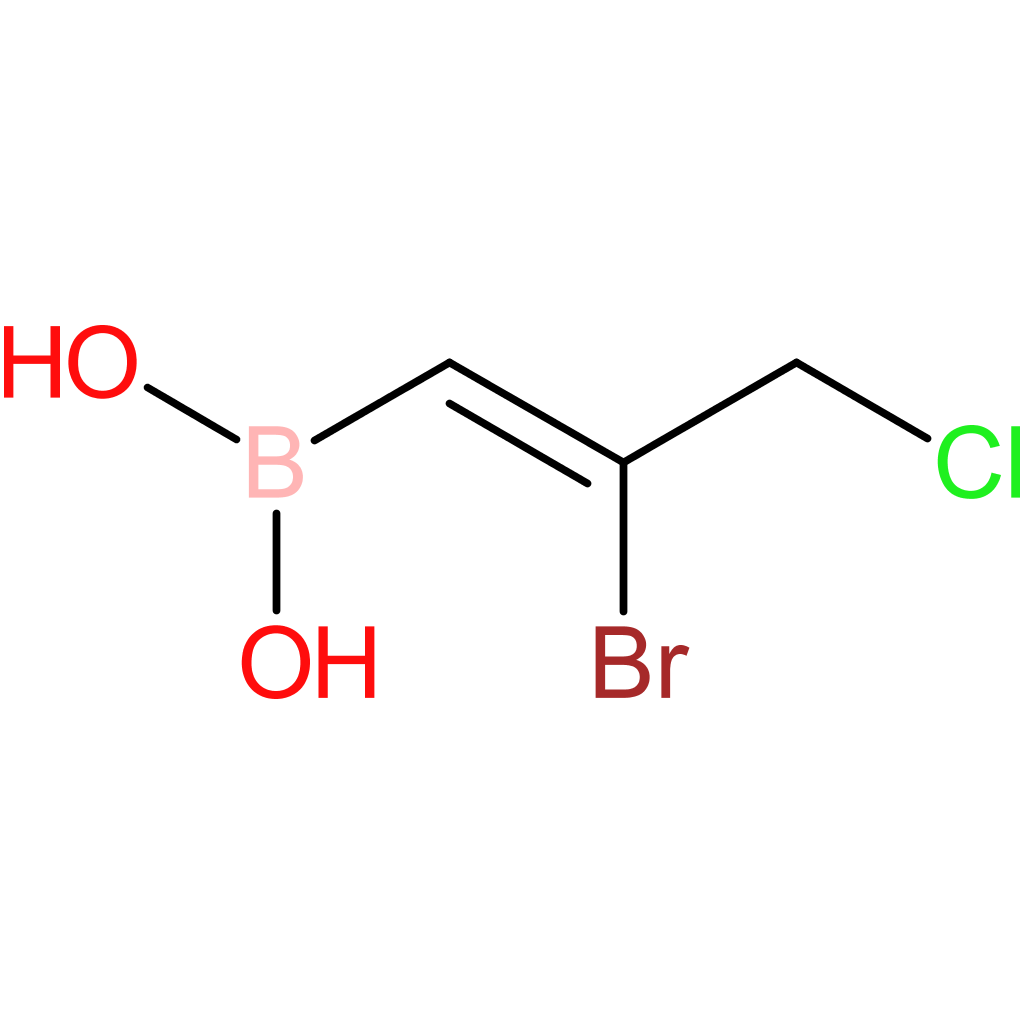 (E)-(2-bromo-3-chloroprop-1-en-1-yl)boronic acid