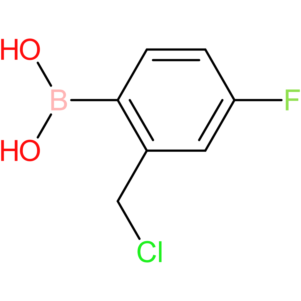 [2-(chloromethyl)-4-fluorophenyl]boronic acid