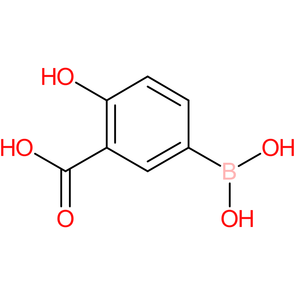 benzoic acid, 5-borono-2-hydroxy-