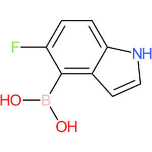 (5-fluoro-1h-indol-4-yl)boronic acid