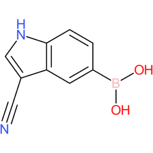 (3-cyano-1h-indol-5-yl)boronic acid