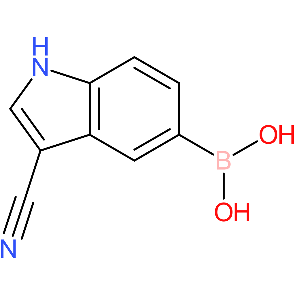 (3-cyano-1h-indol-5-yl)boronic acid