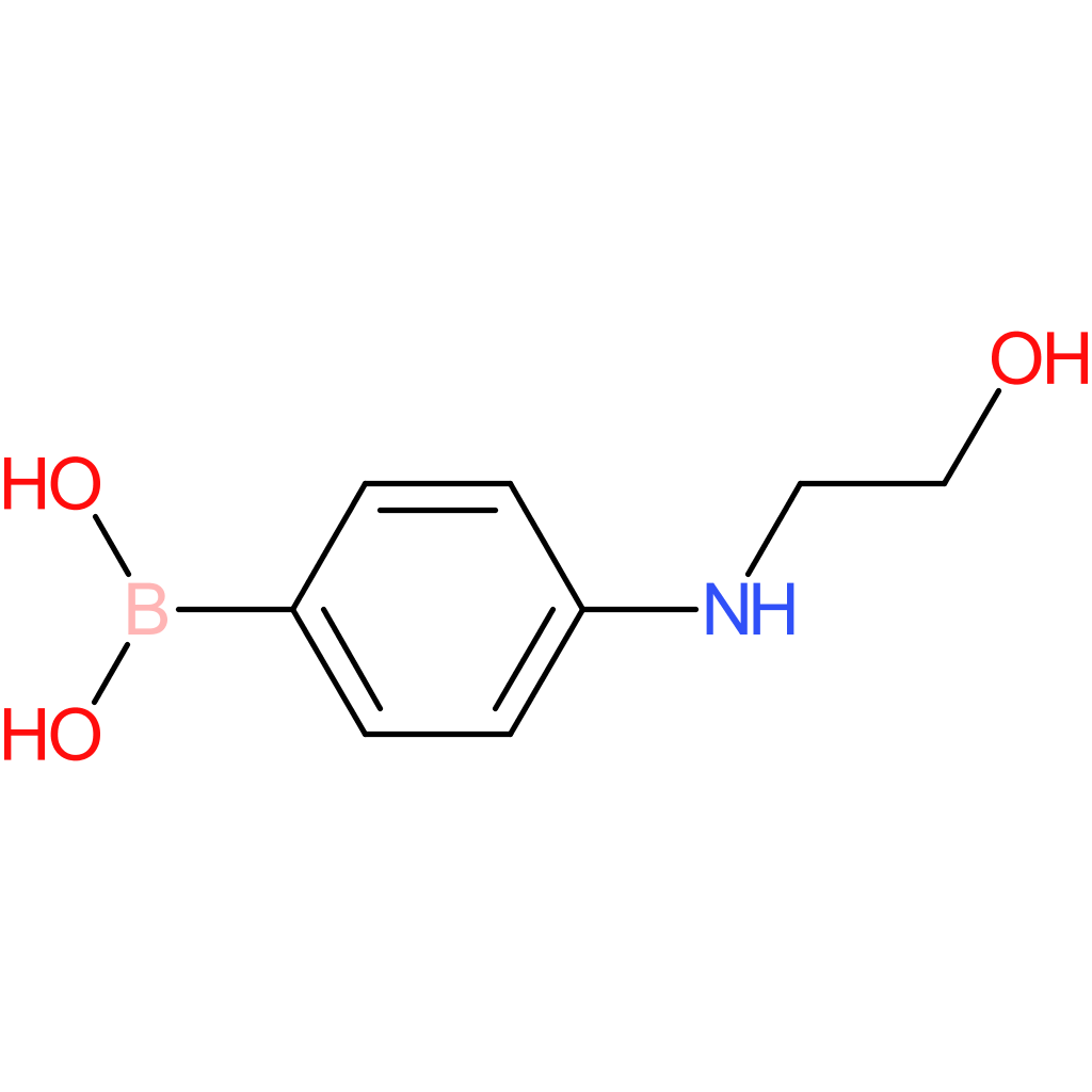 (4-[(2-hydroxyethyl)amino]phenyl)boronic acid