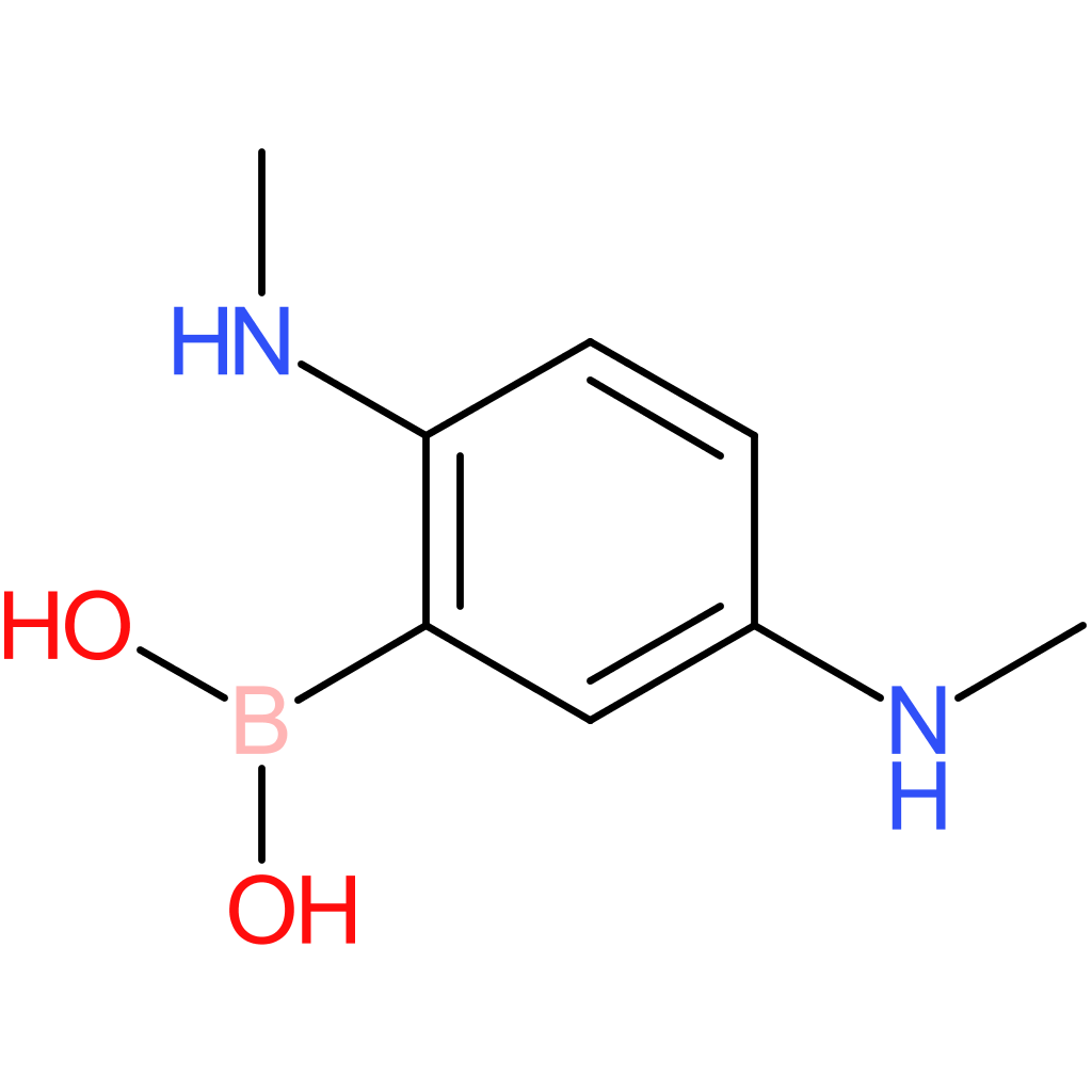 [2,5-bis(methylamino)phenyl]boronic acid