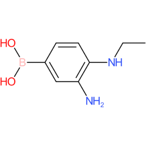 [3-amino-4-(ethylamino)phenyl]boronic acid
