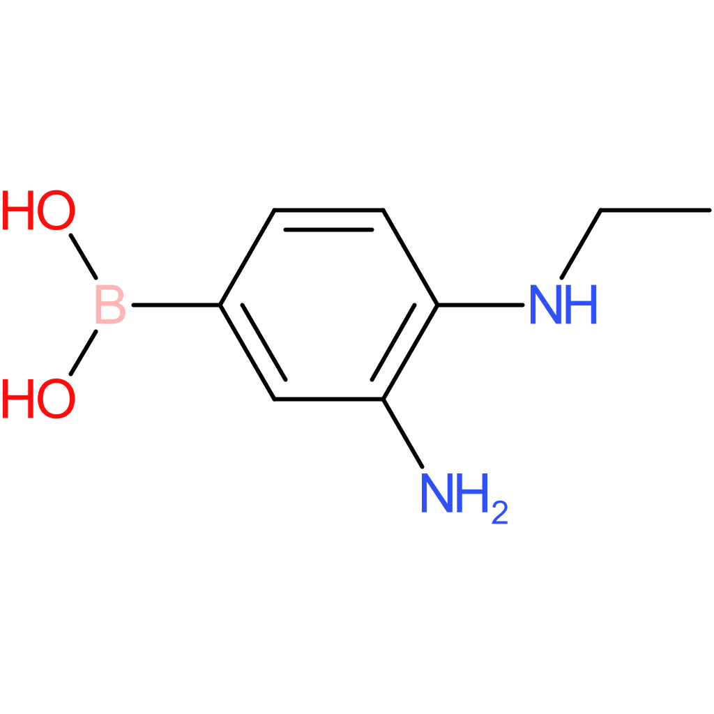 [3-amino-4-(ethylamino)phenyl]boronic acid