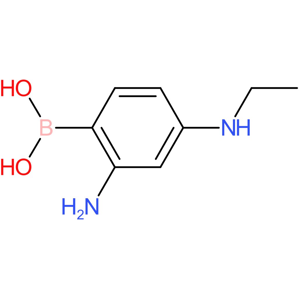 [2-amino-4-(ethylamino)phenyl]boronic acid