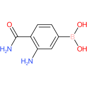 boronic acid, [3-amino-4-(aminocarbonyl)phenyl]-
