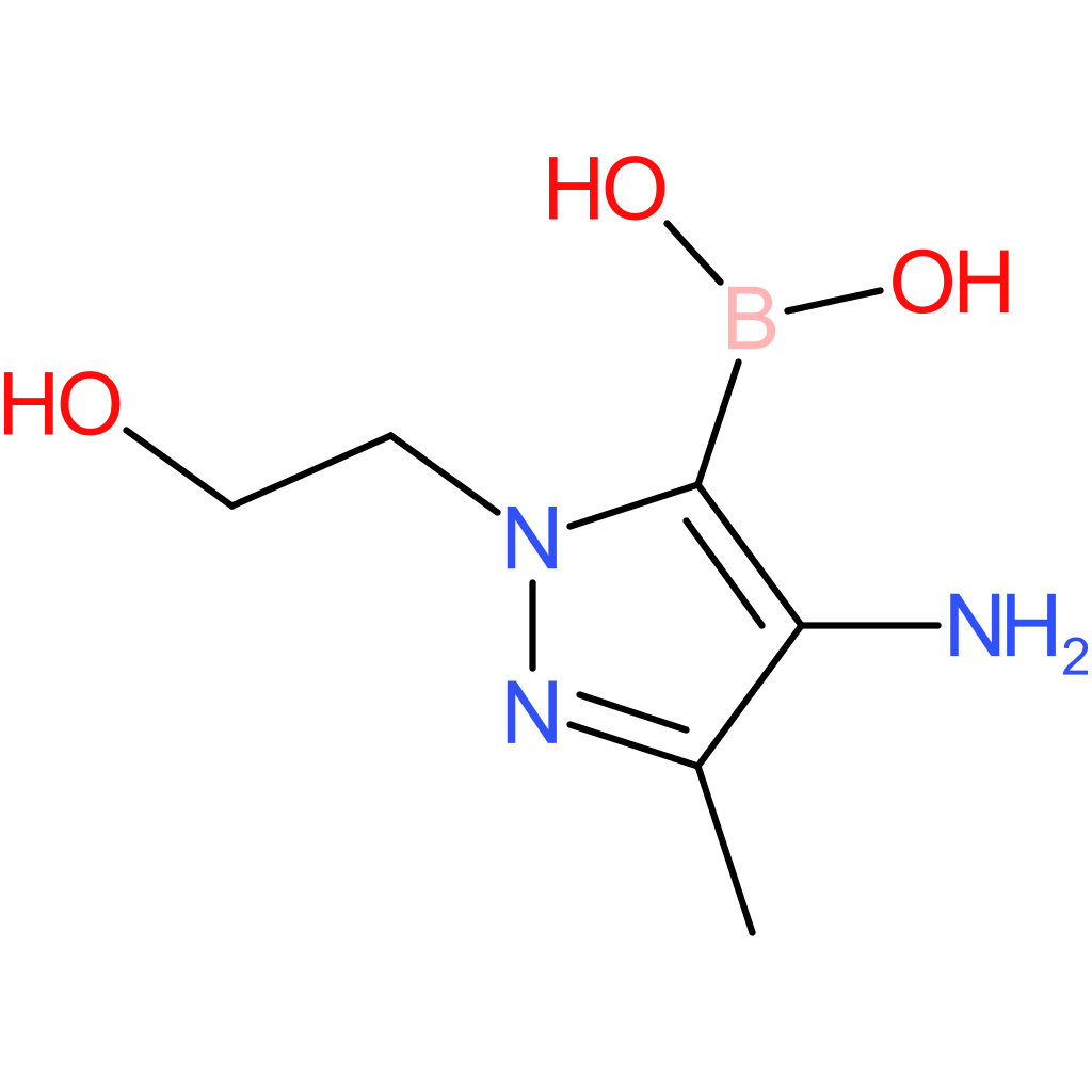 [4-amino-1-(2-hydroxyethyl)-3-methyl-1h-pyrazol-5-yl]boronic acid