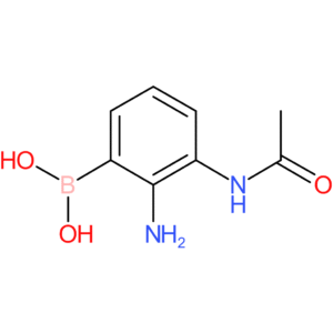 (2-amino-3-acetamidophenyl)boronic acid