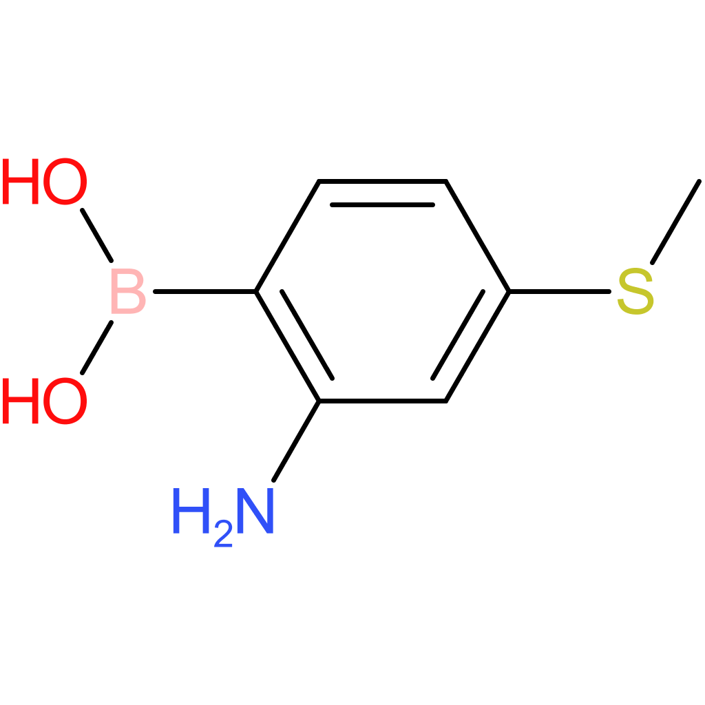 [2-amino-4-(methylsulfanyl)phenyl]boronic acid