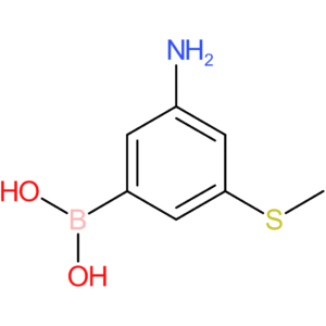[3-amino-5-(methylsulfanyl)phenyl]boronic acid