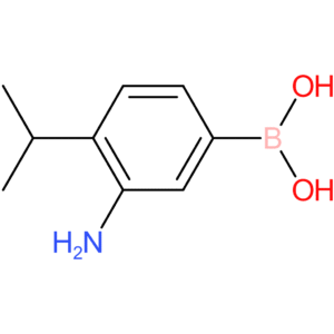 [3-amino-4-(propan-2-yl)phenyl]boronic acid