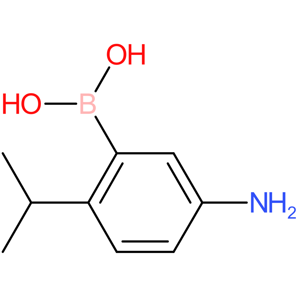 [5-amino-2-(propan-2-yl)phenyl]boronic acid